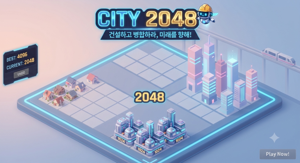 CITY 2048 - 3D Puzzle Game